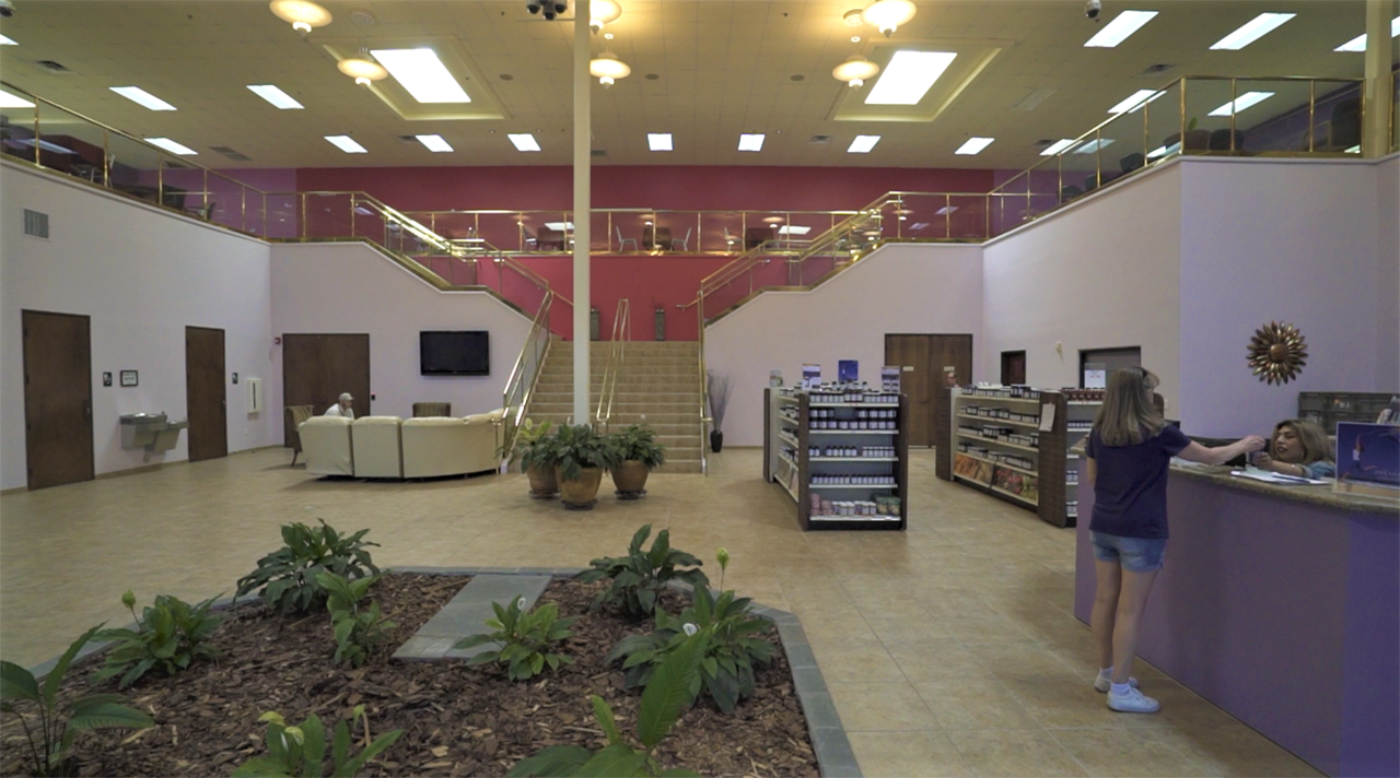 Quantum Nutrition Lab front Lobby at their Austin TX headquarters